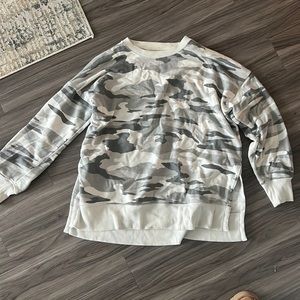 camo sweatshirt